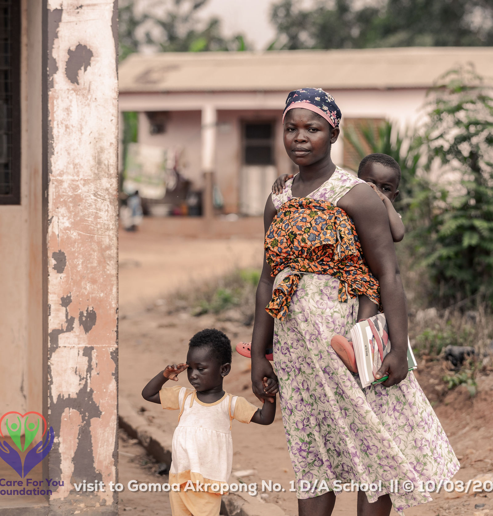 Gomoa Akropong visit photo